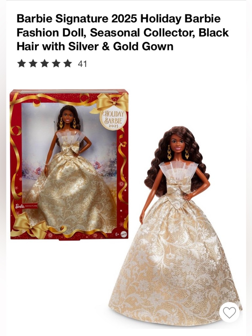 2025 Holiday Barbie Doll NEW in box multiple available